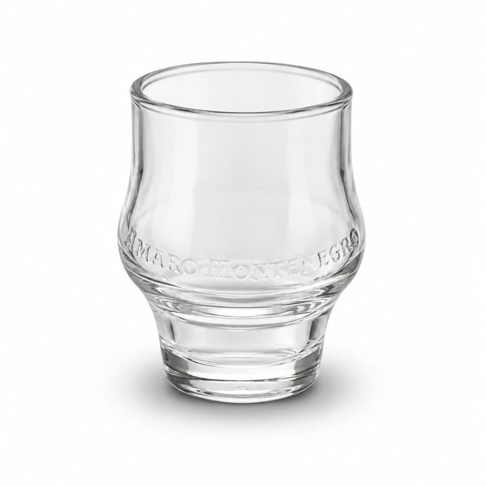 Amaro Montenegro Liqueur Tumbler Glass