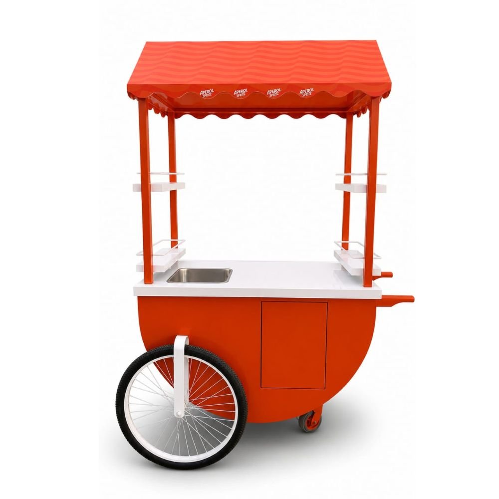 Custom Aperol Spritz Mobile Promotional Cart