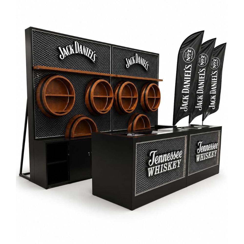 Jack Daniel’s Vintage Car Mobile Bar