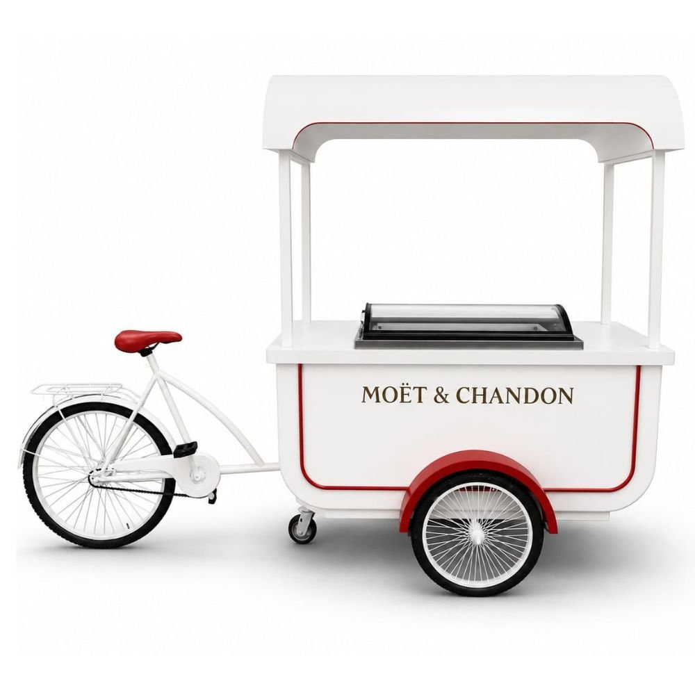 Moët Ice Cream Cart _ Champagne Bar Bike